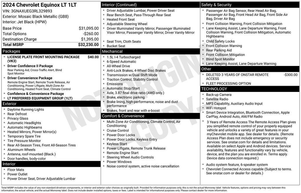 Used 2024 Chevrolet Equinox LT AWD/4WD image 35