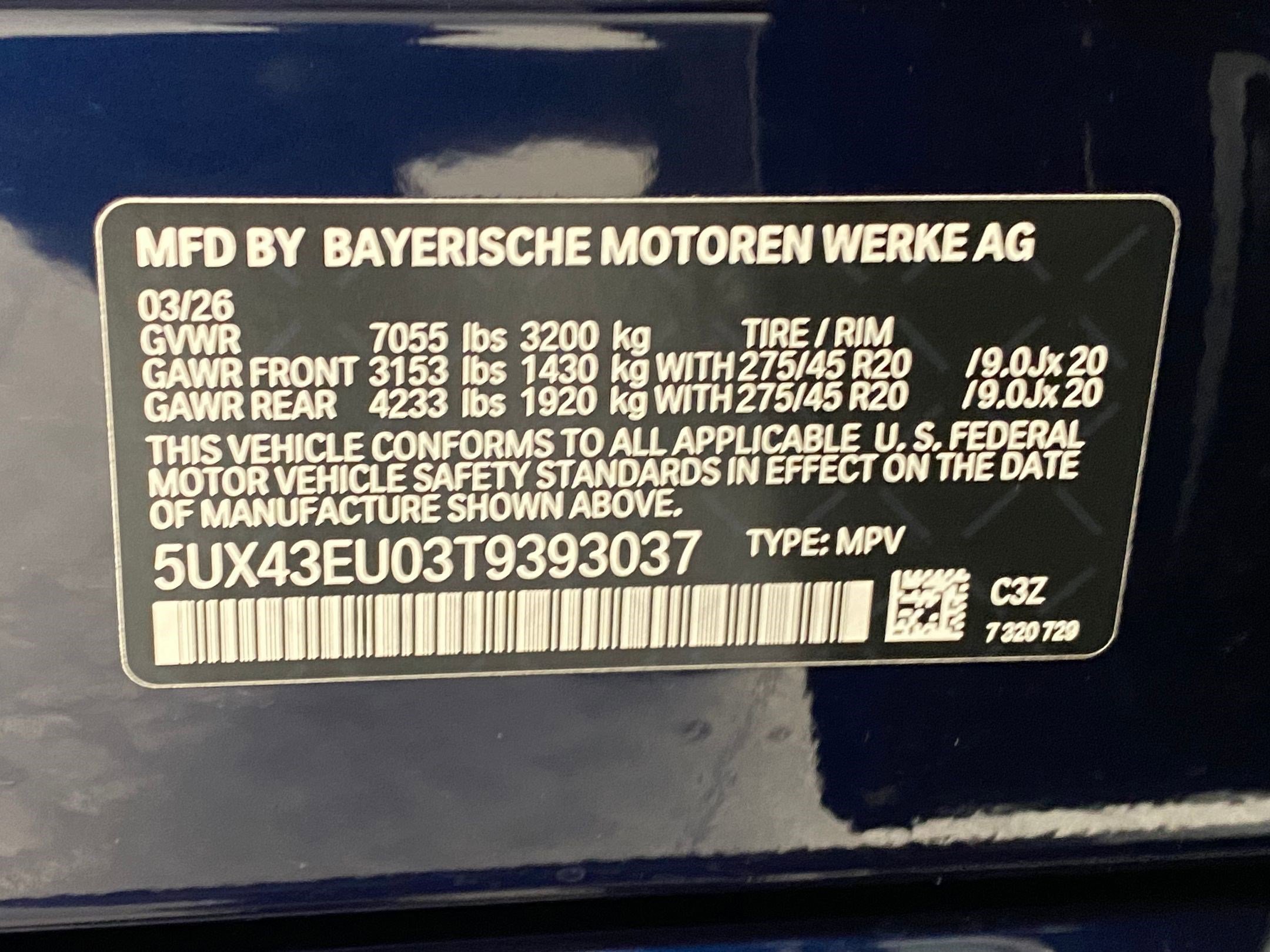 New 2026 BMW X5 xDrive50e w/ M Sport Package image 23