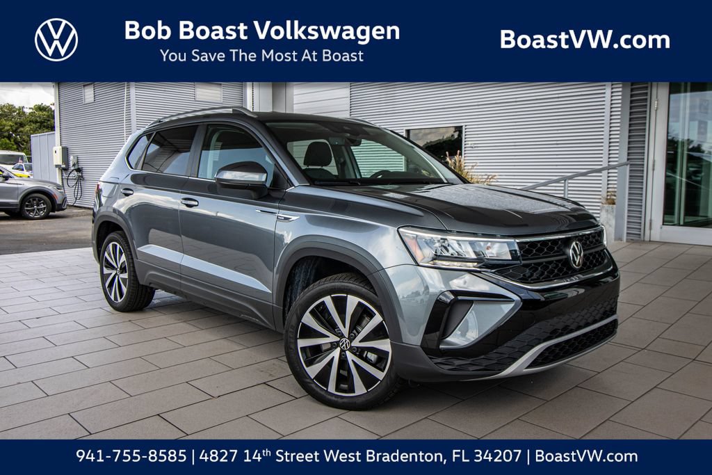 Certified 2023 Volkswagen Taos SE w/ Panoramic Sunroof Package FWD image 1