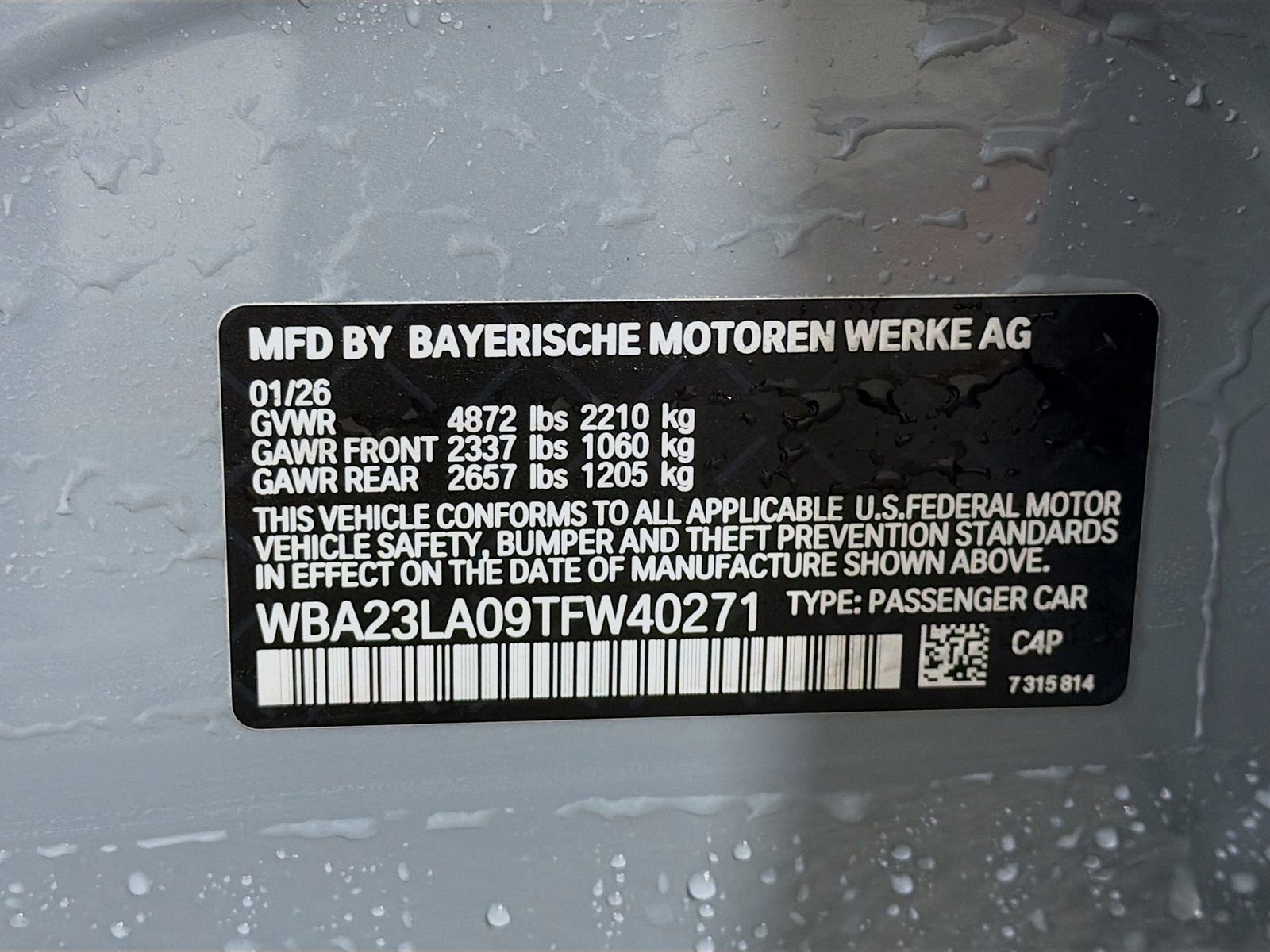 New 2026 BMW 330i xDrive Sedan w/ M Sport Package AWD/4WD image 36
