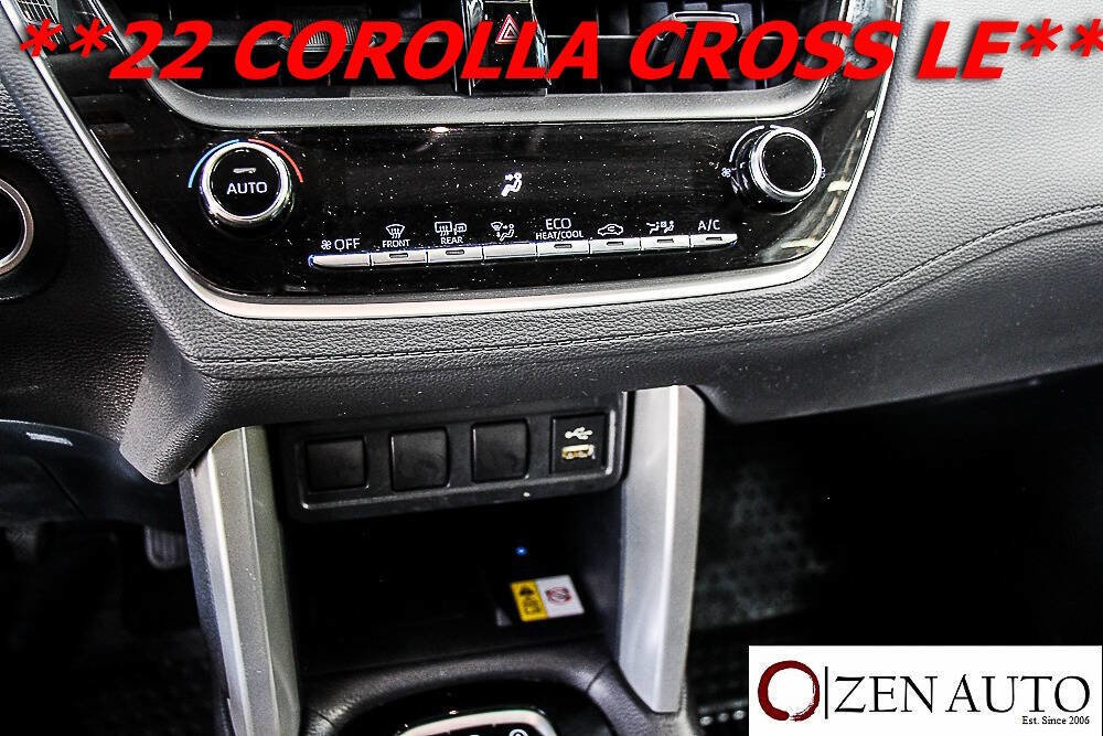 Used 2022 Toyota Corolla Cross LE w/ Black Badges Package (TMS) image 18