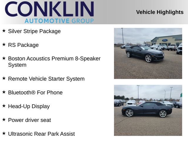 Used 2012 Chevrolet Camaro SS w/ RS Package image 2