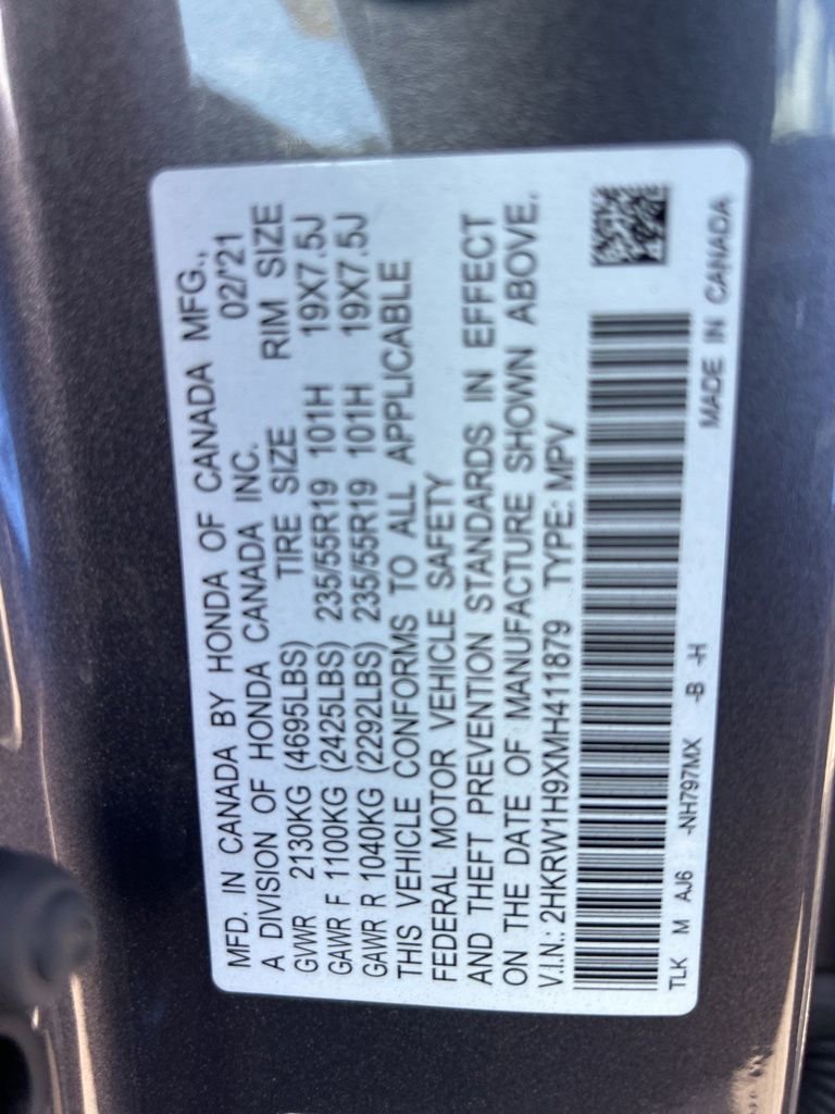 Used 2021 Honda CR-V Touring image 49