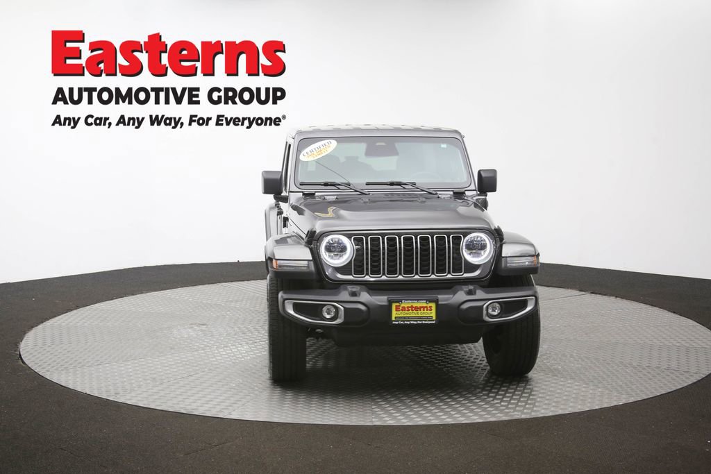 Used 2025 Jeep Wrangler Unlimited Sahara AWD/4WD image 48