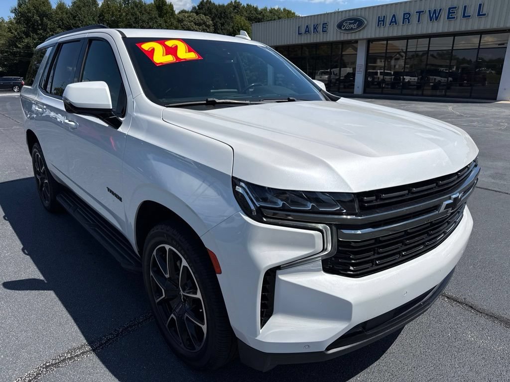 Used 2022 Chevrolet Tahoe RST w/ Luxury Package RWD image 1