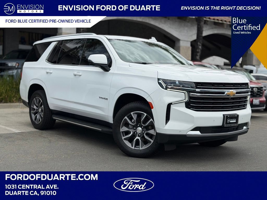 Used 2021 Chevrolet Tahoe LT w/ LT Signature Package RWD image 1