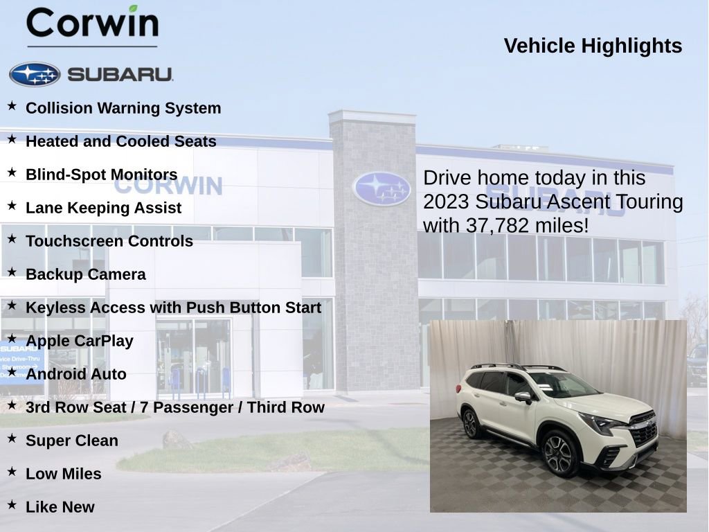 Used 2023 Subaru Ascent Touring image 6