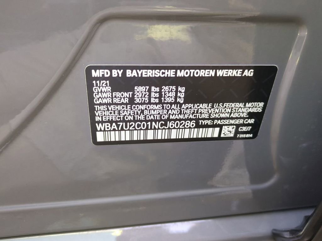 Used 2022 BMW 750i xDrive w/ Executive Package image 32