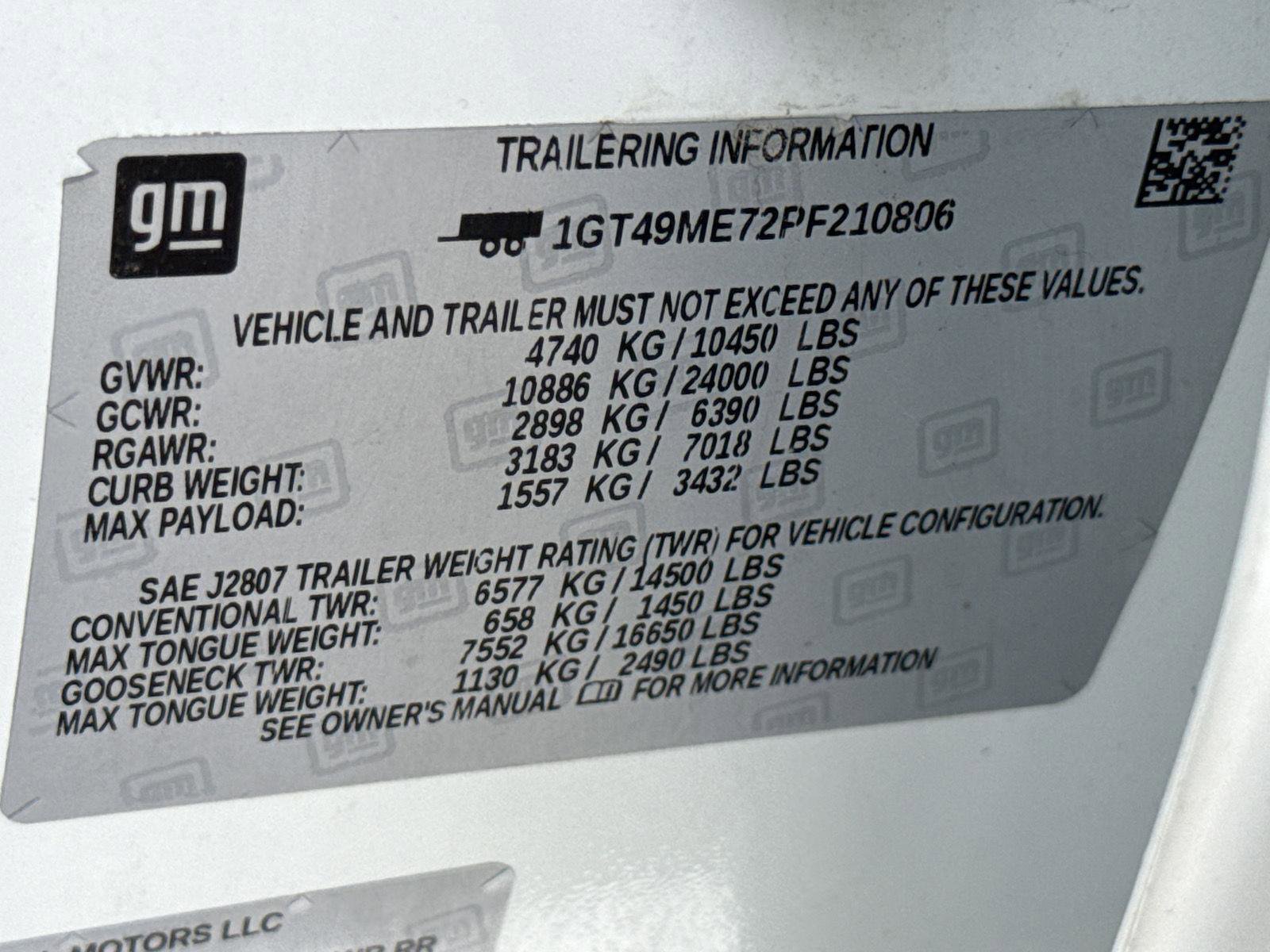 Used 2023 GMC Sierra 2500 SLE w/ SLE Value Package; AWD/4WD image 12