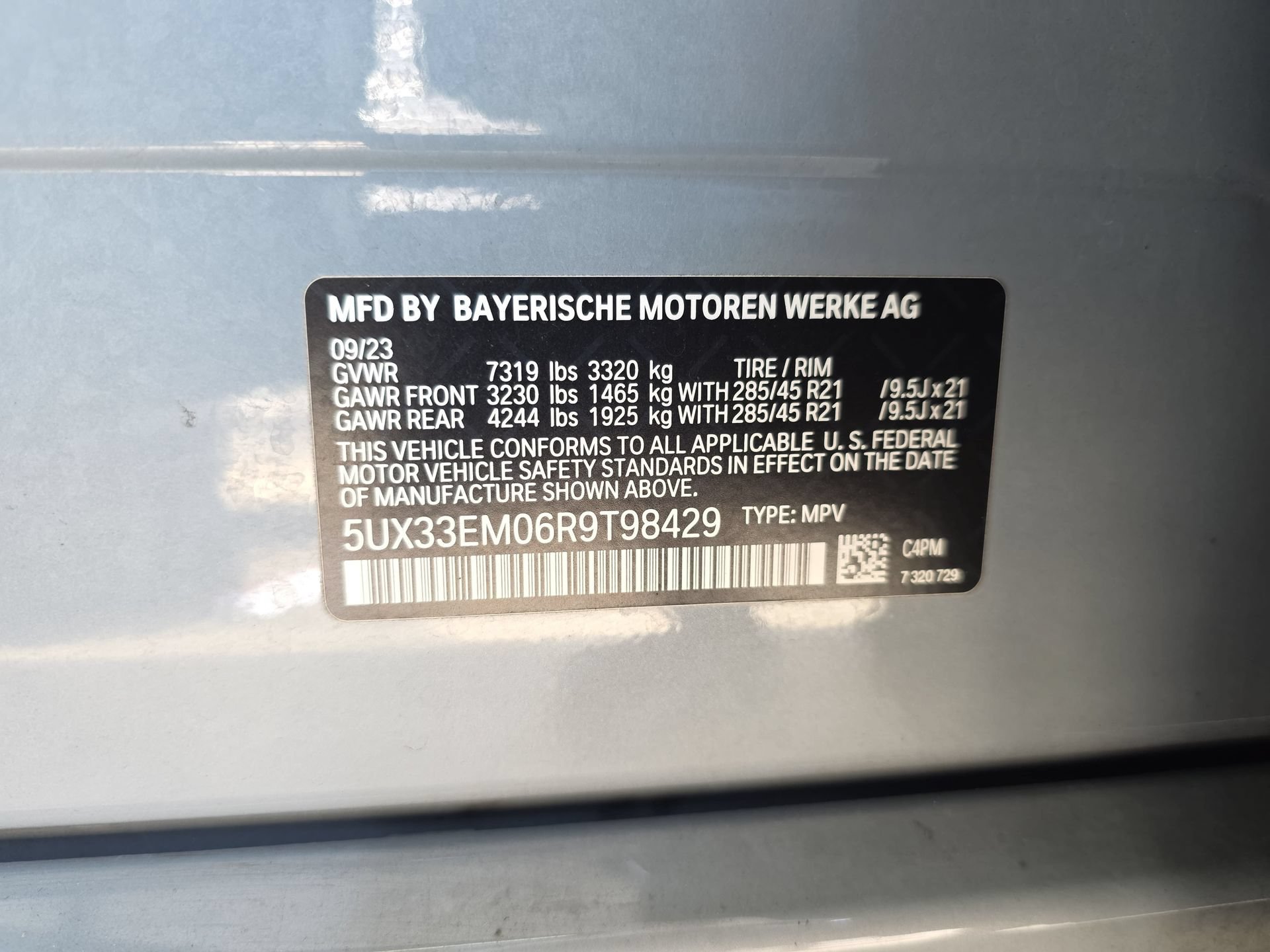 Used 2024 BMW X7 M60i AWD/4WD image 34