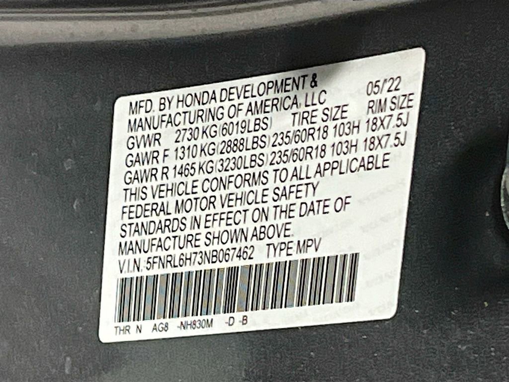 Used 2022 Honda Odyssey EX-L image 34