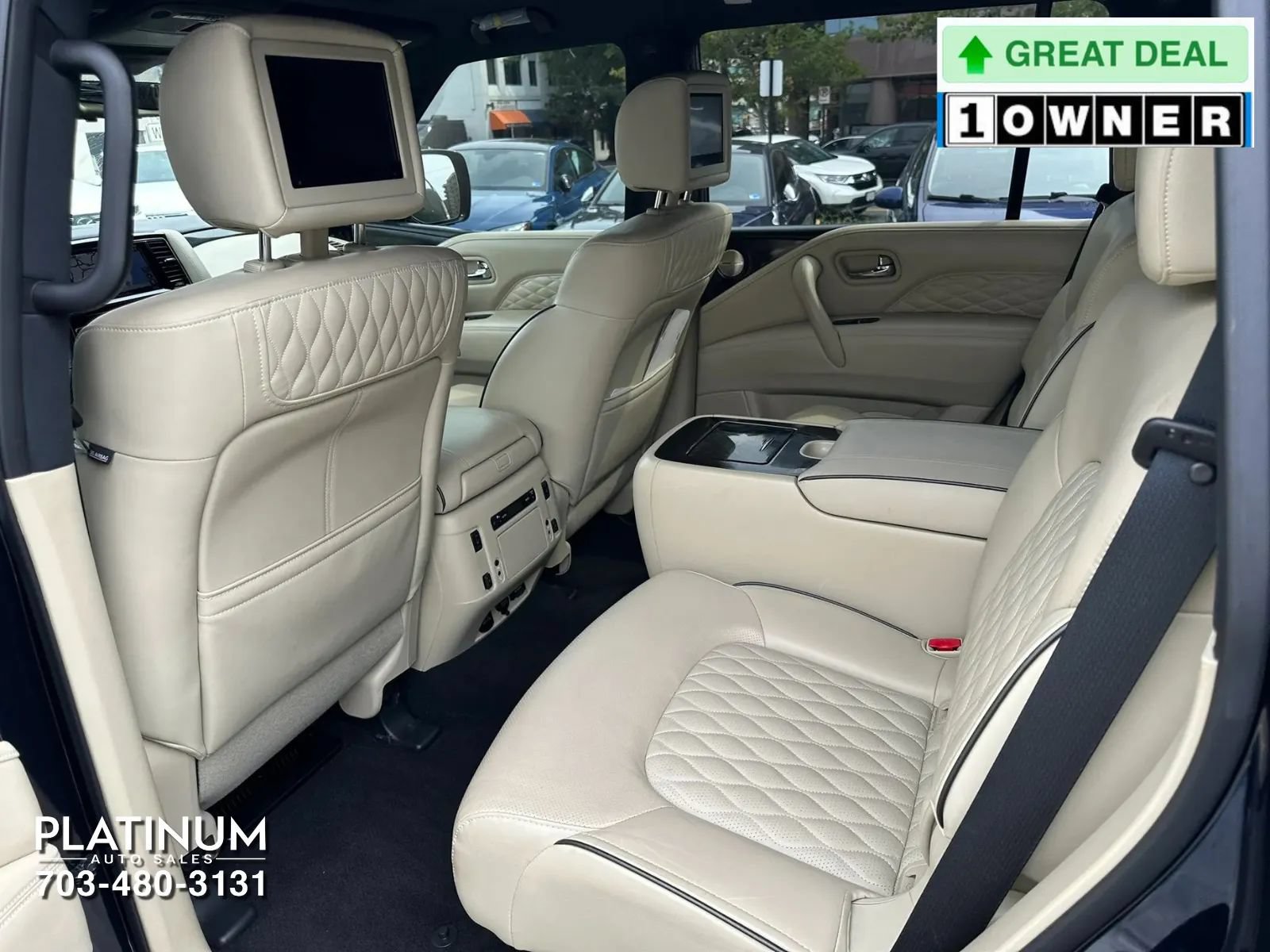 Used 2021 INFINITI QX80 Sensory w/ All-Season Package AWD/4WD image 16