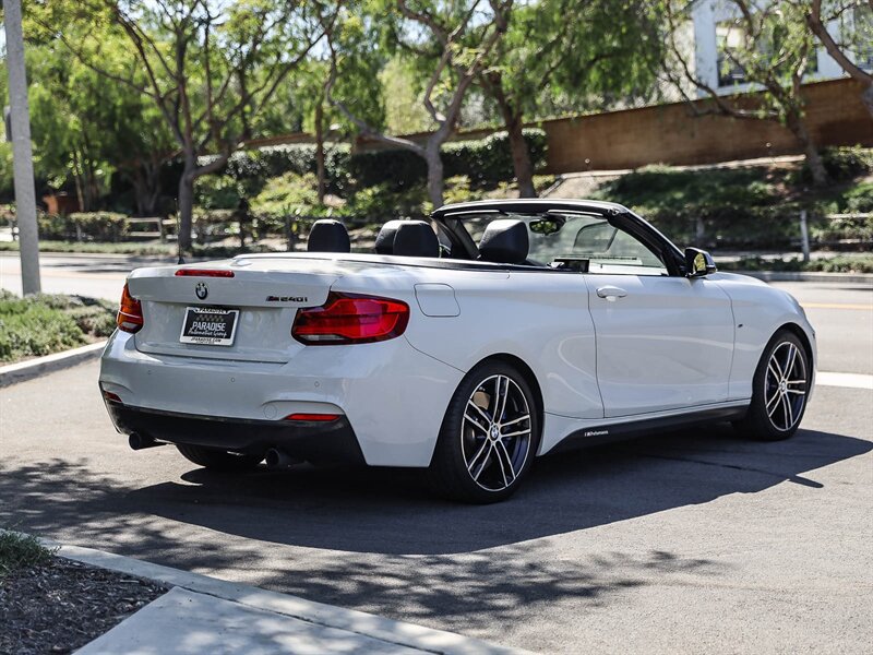 Used 2019 BMW M240i Convertible w/ Premium Package RWD image 5