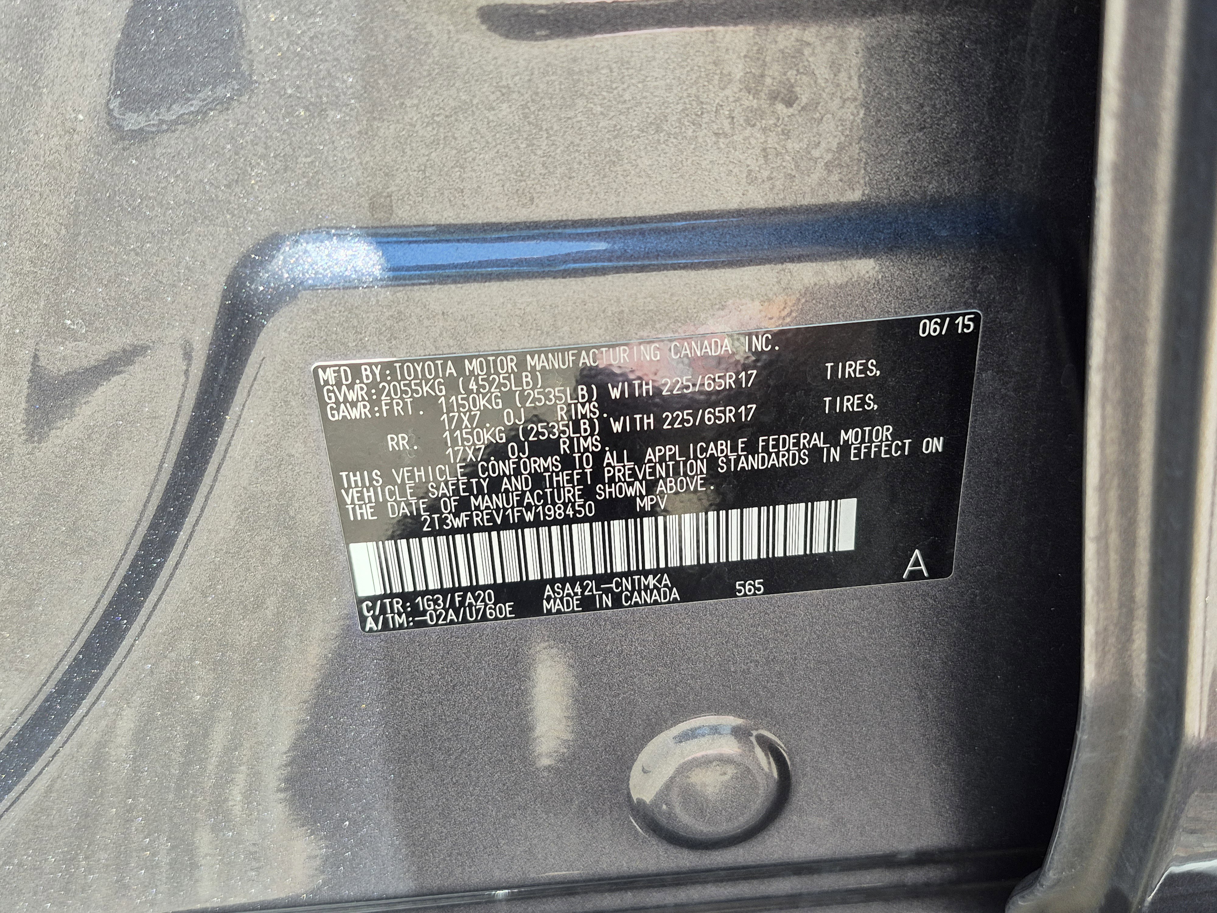 Used 2015 Toyota RAV4 XLE FWD image 31