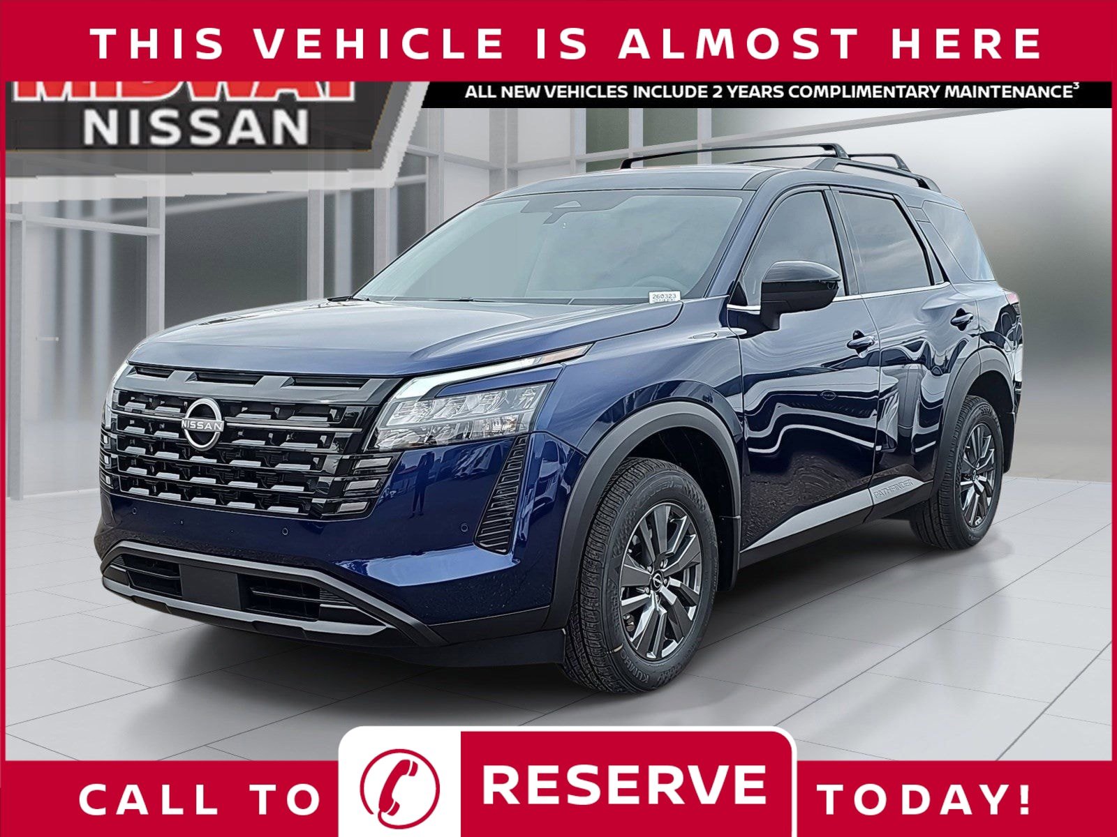 New 2026 Nissan Pathfinder SV