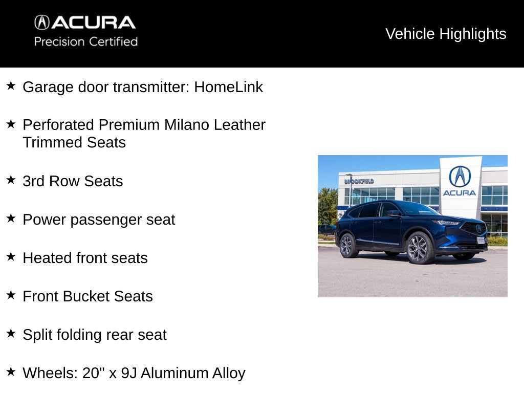 Certified 2024 Acura MDX w/ Technology Package AWD/4WD image 21