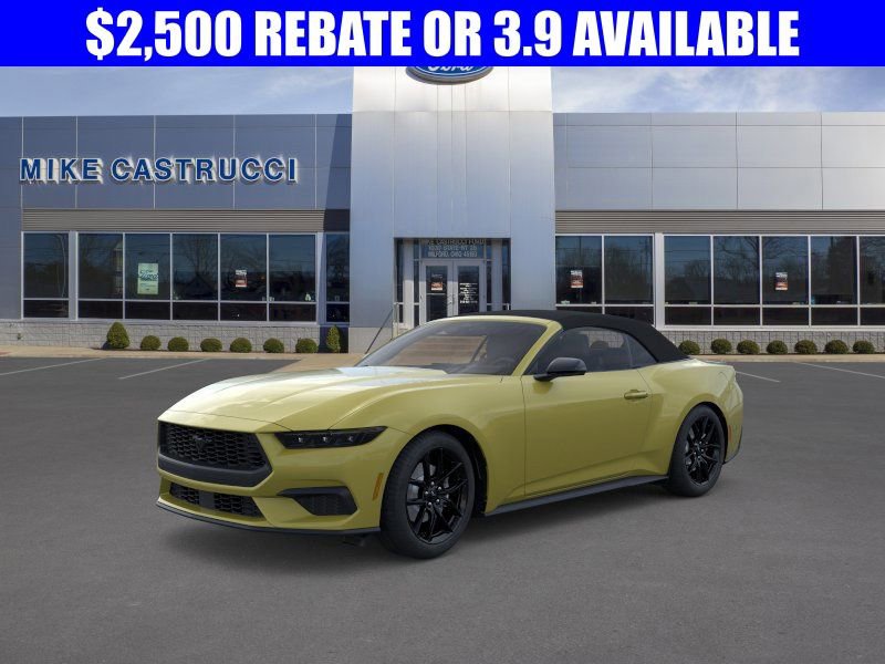 New 2025 Ford Mustang Convertible w/ Mustang Nite Pony Package
