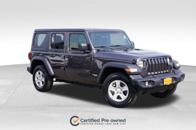 Certified 2021 Jeep Wrangler Unlimited Sport