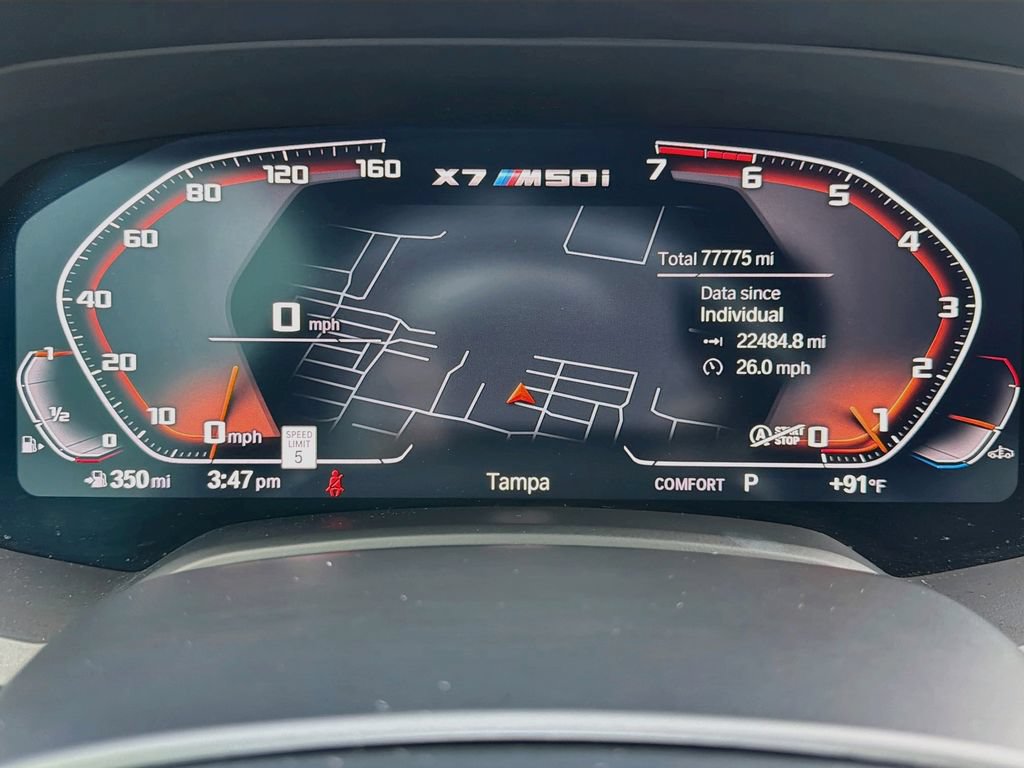 Used 2022 BMW X7 M50i w/ Dynamic Handling Package AWD/4WD image 42