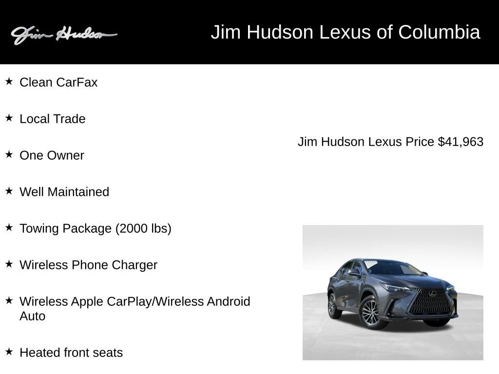 Certified 2025 Lexus NX 250 FWD w/ Accessory Package (Z2) image 4