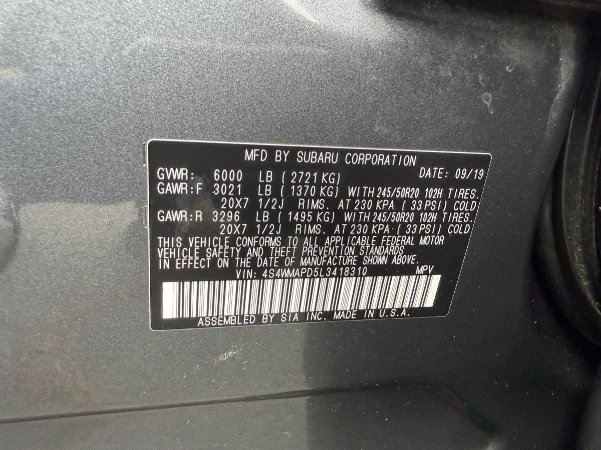 Used 2020 Subaru Ascent Limited w/ Technology Package image 22