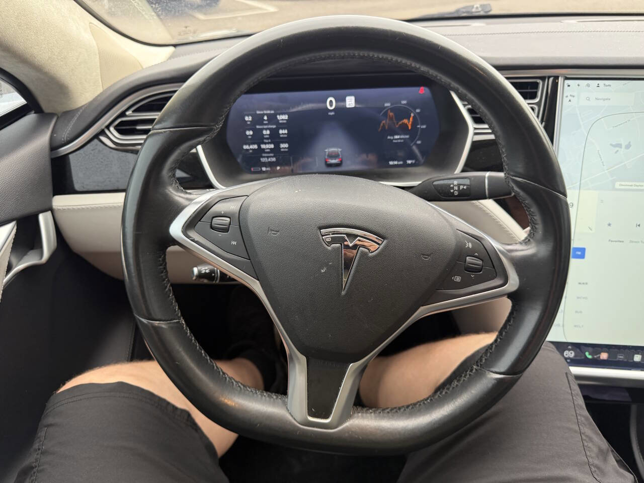 Used 2015 Tesla Model S 70D AWD/4WD image 22
