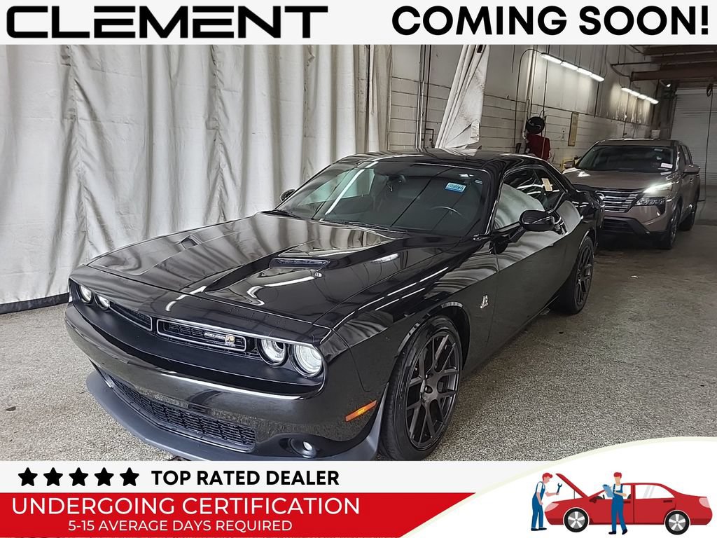 Used 2016 Dodge Challenger R/T Scat Pack w/ Leather Interior Group RWD image 1