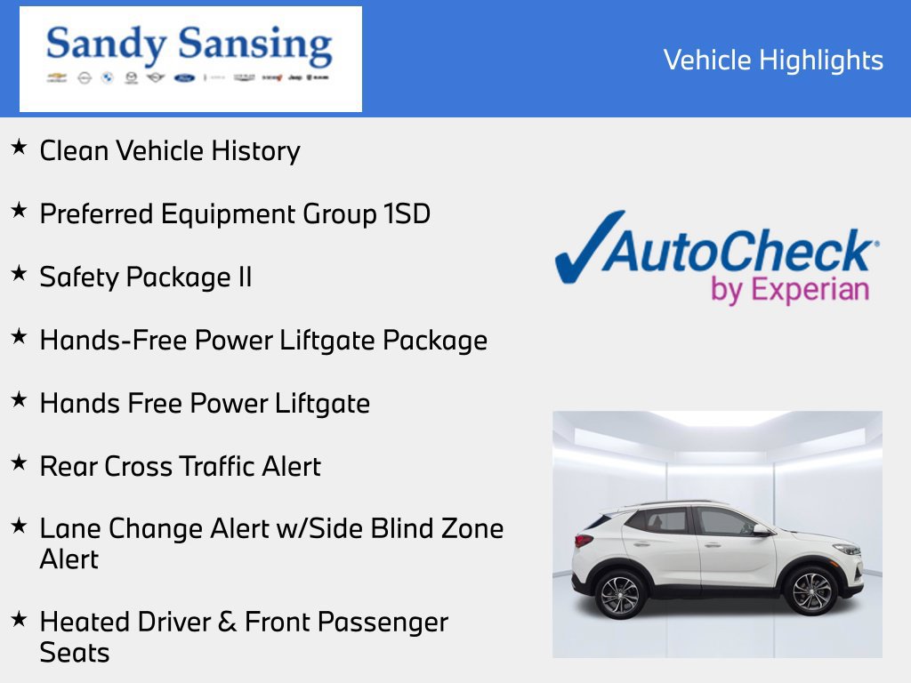 Used 2022 Buick Encore GX Select FWD image 8