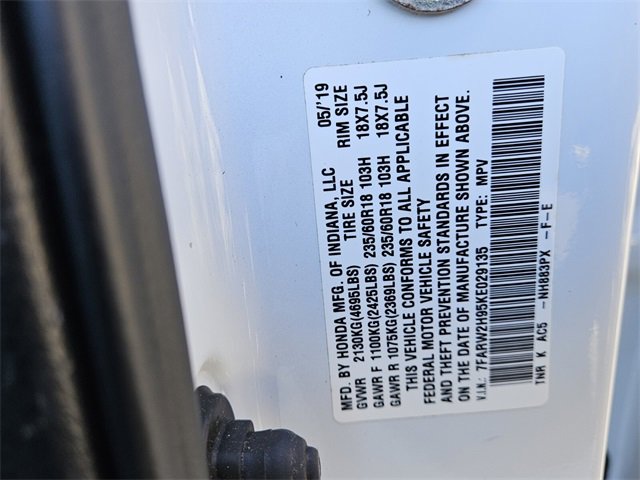 Used 2019 Honda CR-V Touring image 16