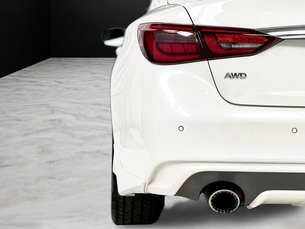 Used 2019 INFINITI Q50 Red Sport 400 w/ Sensory Package AWD/4WD image 72