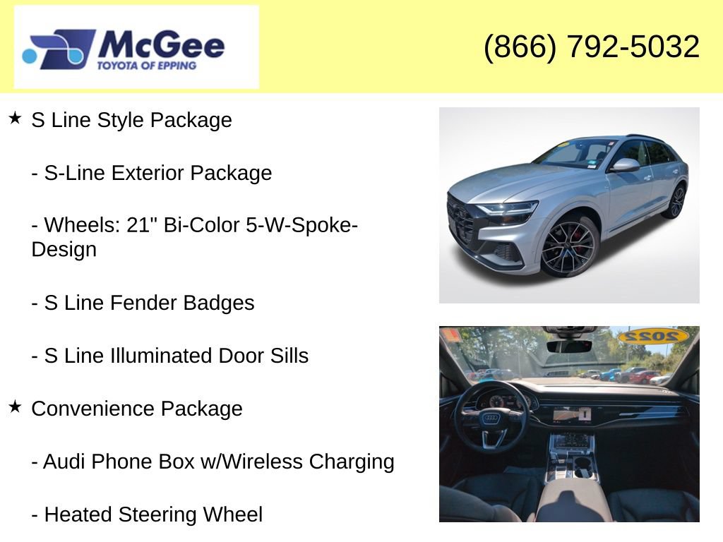 Used 2022 Audi Q8 Premium Plus AWD/4WD image 12