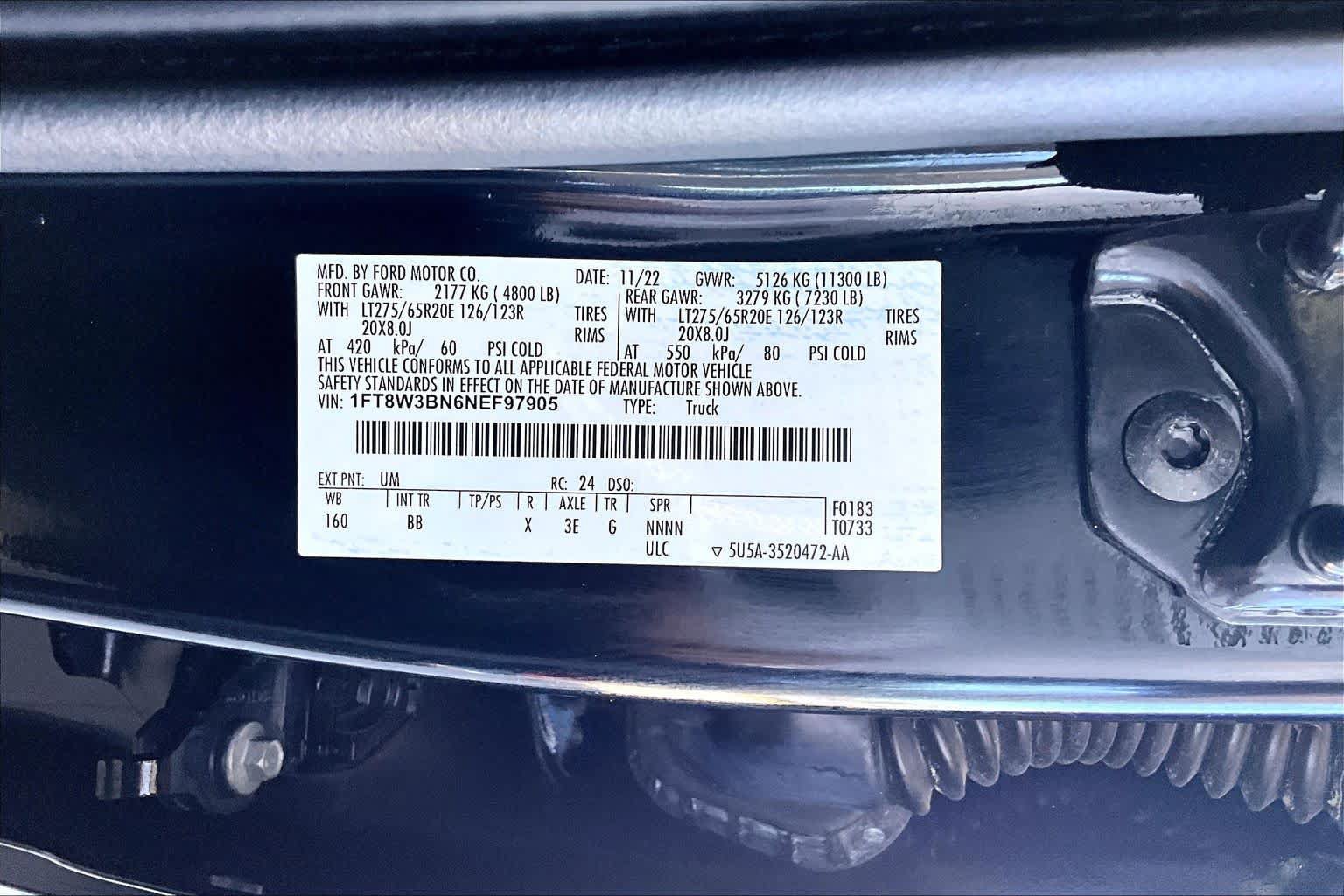 Used 2022 Ford F350 Platinum AWD/4WD image 32