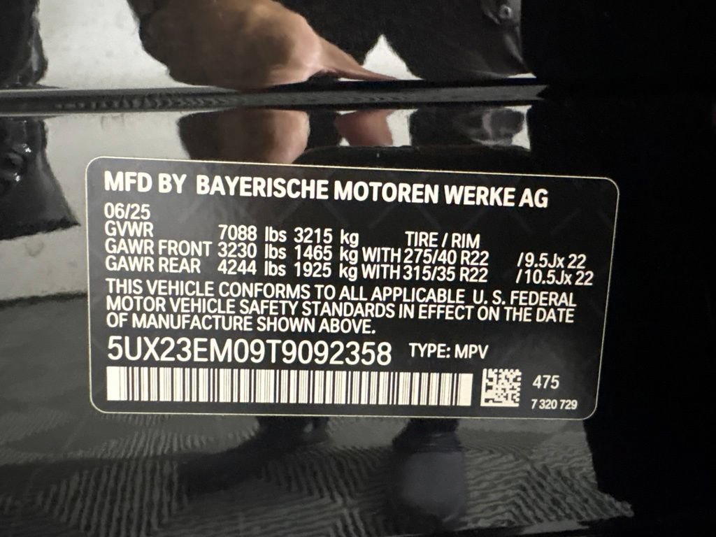 Certified 2026 BMW X7 xDrive40i w/ M Sport Package AWD/4WD image 36