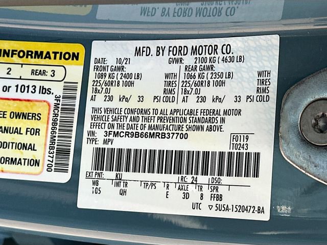 Used 2021 Ford Bronco Sport Big Bend w/ Big Bend Package image 32