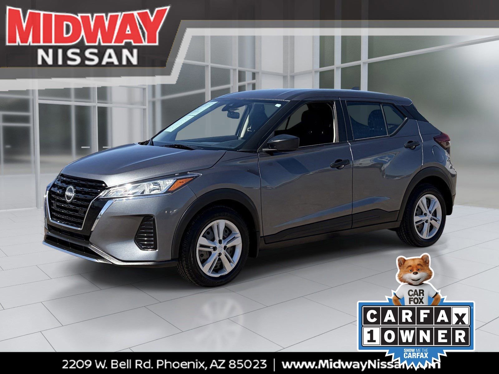 Certified 2024 Nissan Kicks S image 1