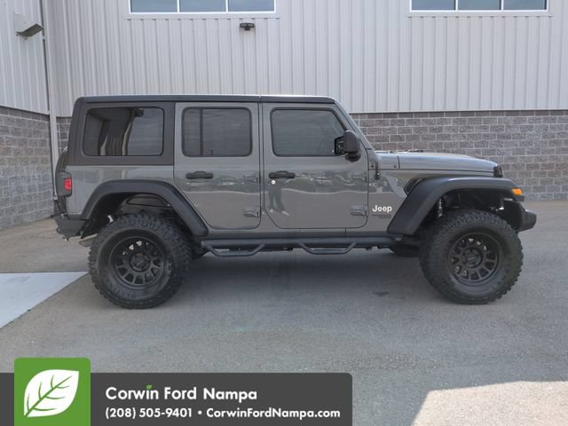 Used 2021 Jeep Wrangler Unlimited Sport AWD/4WD video 2