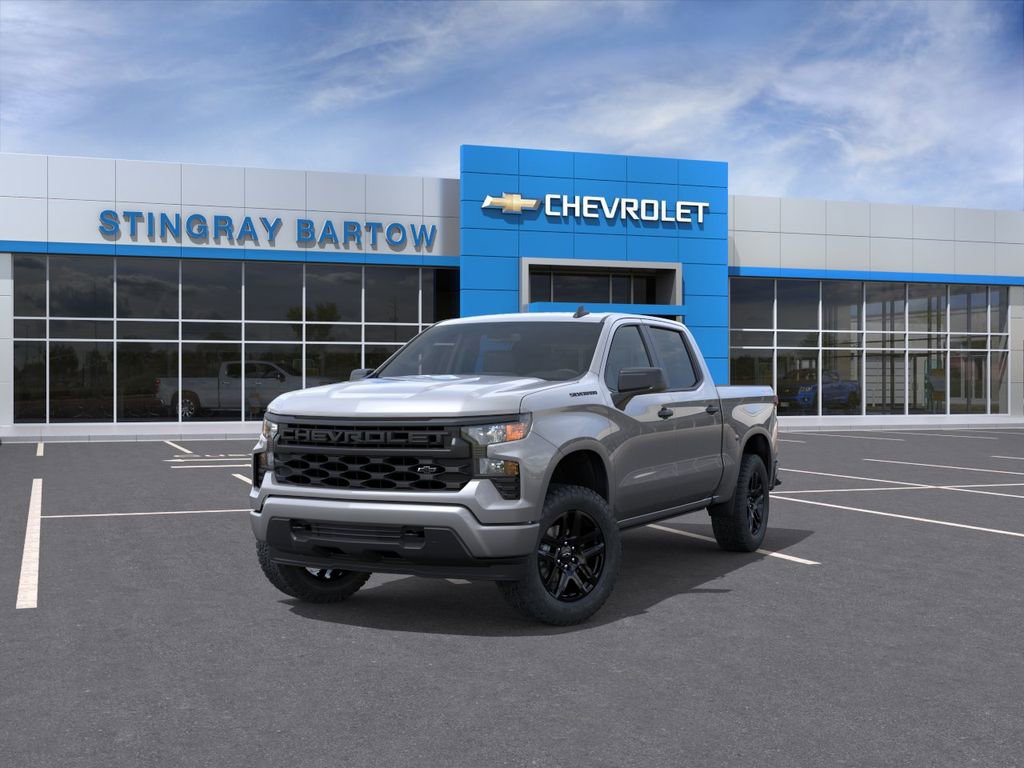 New 2026 Chevrolet Silverado 1500 Custom w/ LPO, Dark Essentials Package AWD/4WD image 8