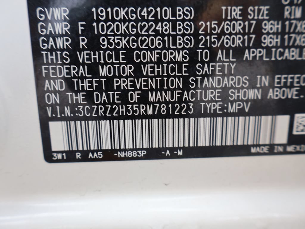 Certified 2024 Honda HR-V LX image 32