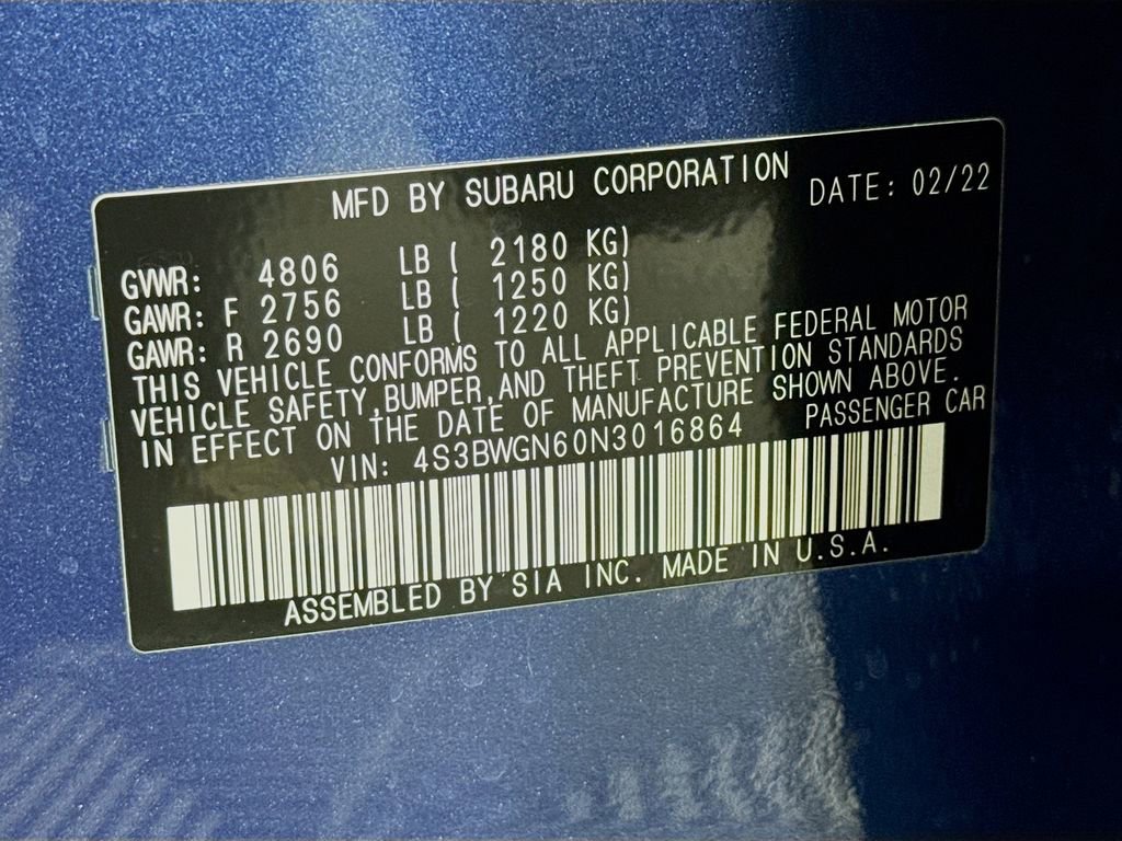 Used 2022 Subaru Legacy Limited XT AWD/4WD image 33