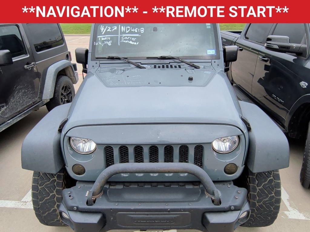 Used 2014 Jeep Wrangler Rubicon w/ Power Convenience Group AWD/4WD image 2