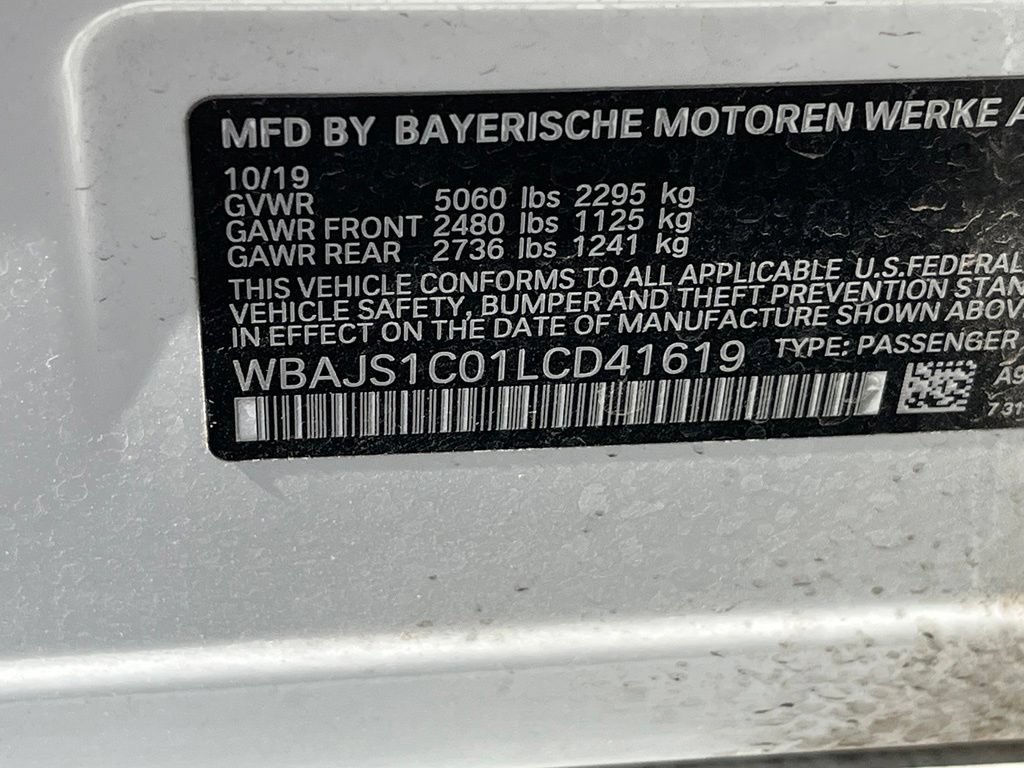 Used 2020 BMW 540i w/ Convenience Package RWD image 22