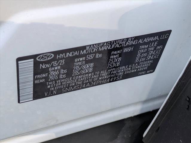 Certified 2023 Hyundai Santa Fe SEL FWD image 15
