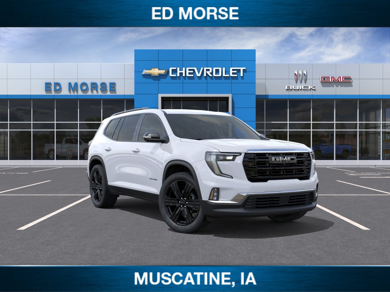 New 2026 GMC Acadia Elevation w/ Black Edition