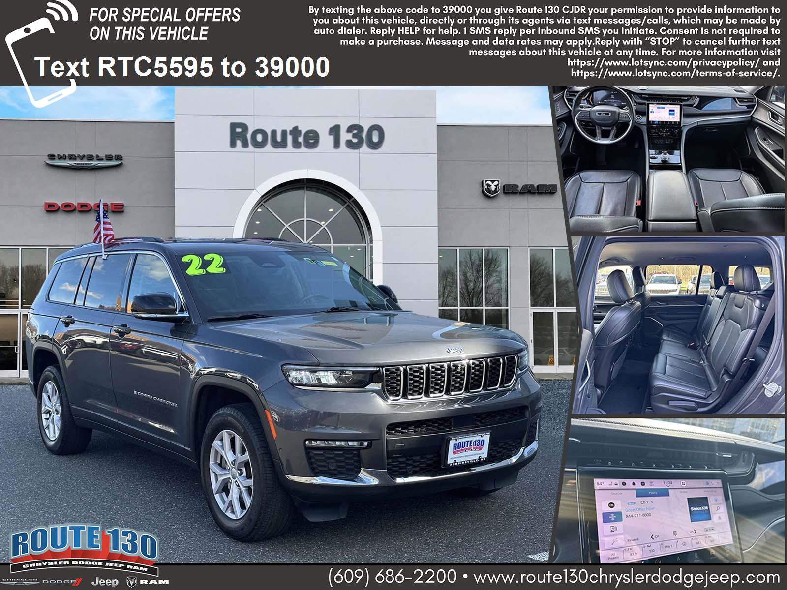 Used 2022 Jeep Grand Cherokee L Limited w/ Luxury Tech Group II