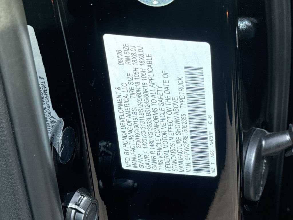 New 2026 Honda Ridgeline Black Edition image 27