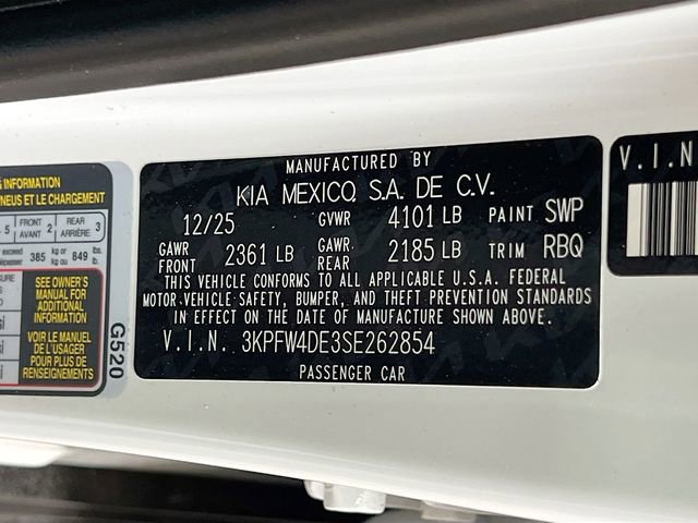 New 2025 Kia K4 GT-Line w/ GT-Line Sunroof Package image 32