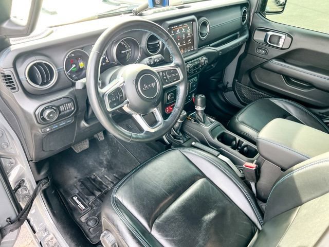 Used 2021 Jeep Wrangler Unlimited Rubicon 4xe w/ Steel Bumper Group image 16