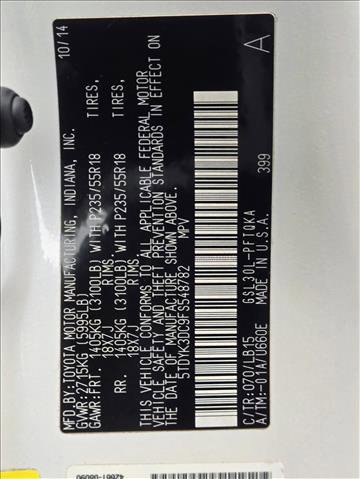 Used 2015 Toyota Sienna Limited image 26