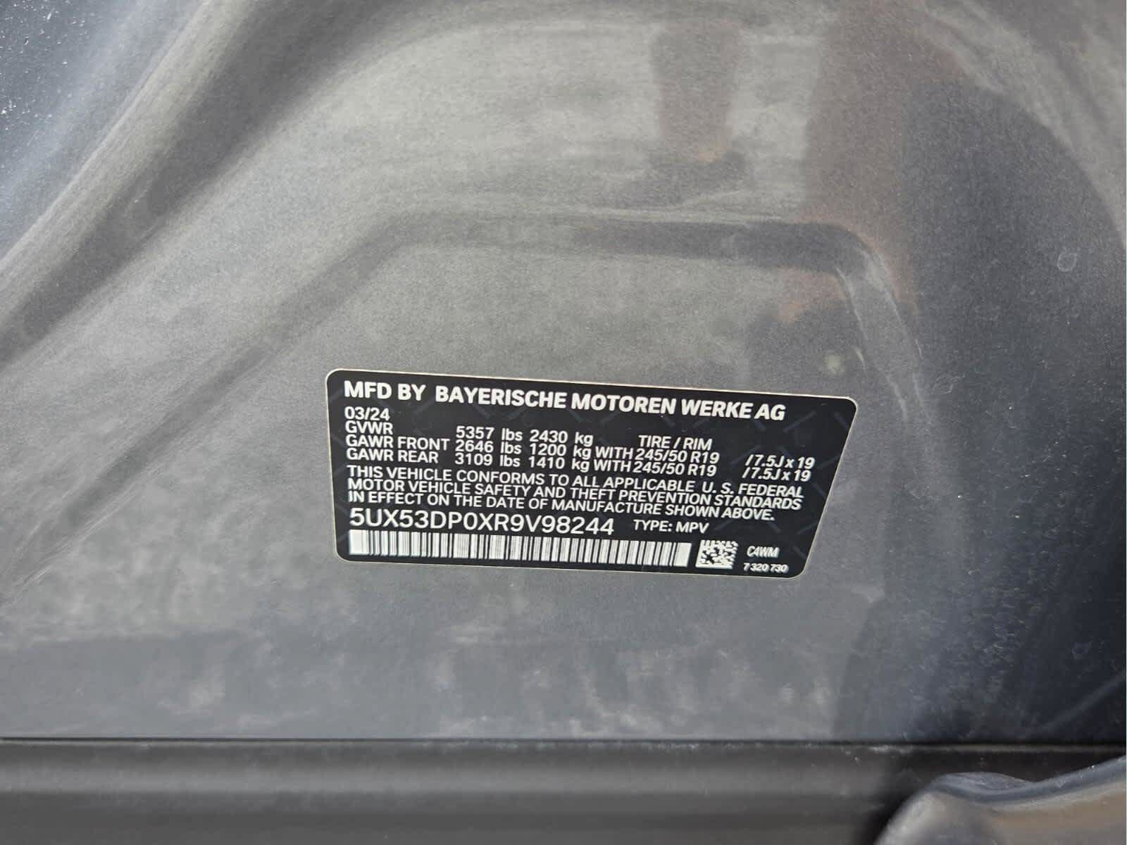 Certified 2024 BMW X3 xDrive30i AWD/4WD image 21