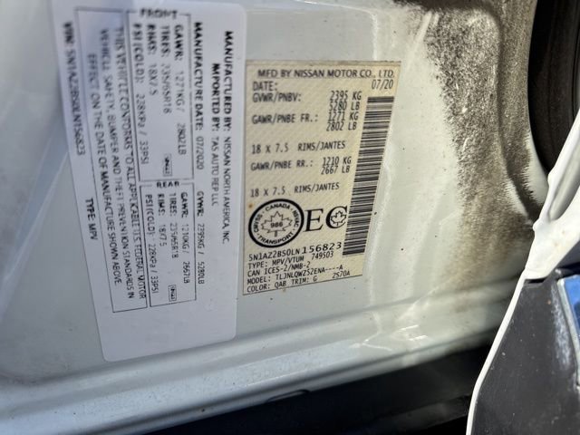 Used 2020 Nissan Murano SV image 32